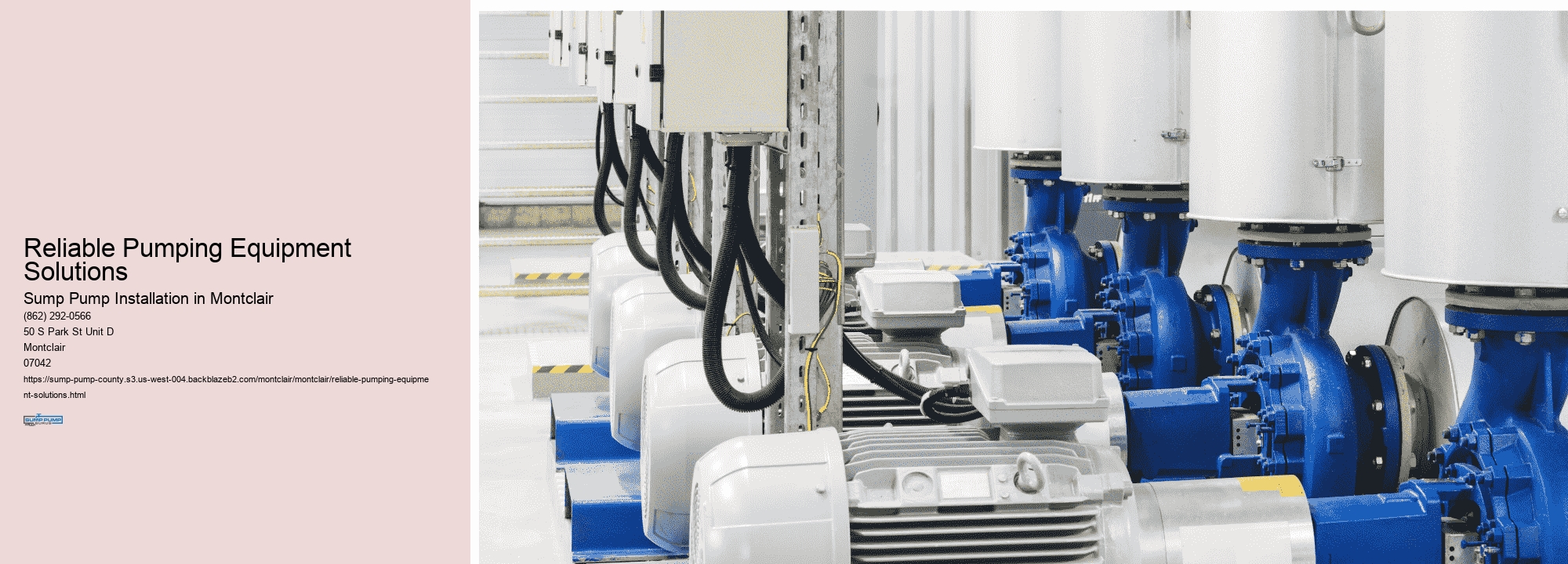 Reliable Pumping Equipment Solutions